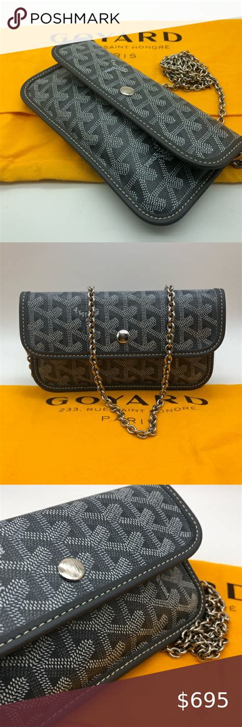 goyard wallet on chain|goyard wallet retail price.